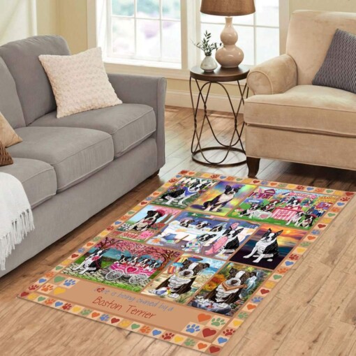 Boston Terrier Limited Edition Rug