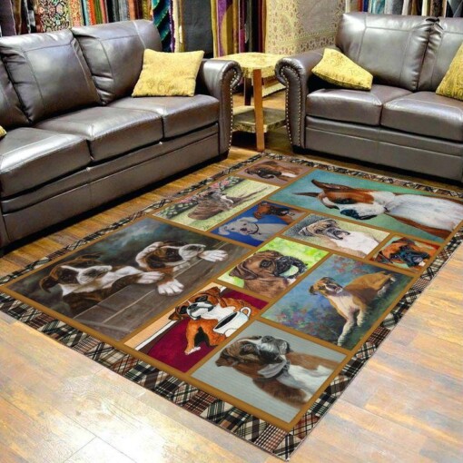 Boxer Cute Area Limited Edition Rug