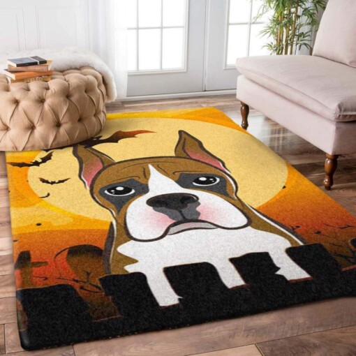 Boxer Halloween Limited Edition Rug