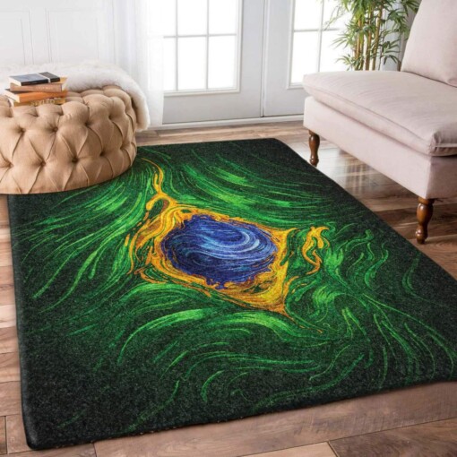 Brazil Flag Limited Edition Rug