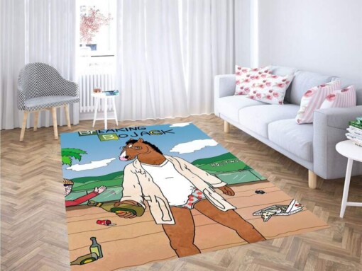 Breaking Bojack Horseman Carpet Rug