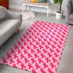 Breast Cancer Awareness Pink Ribbon Limited Edition Rug