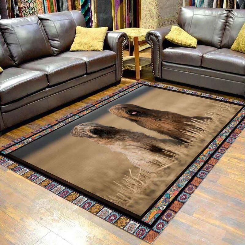 Briard Friend Area Limited Edition Rug