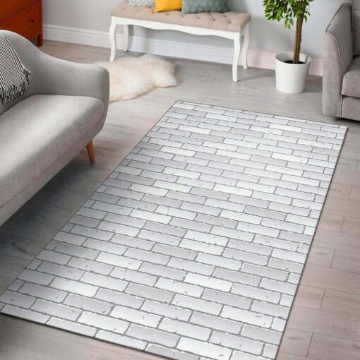 Brick White Limited Edition Rug