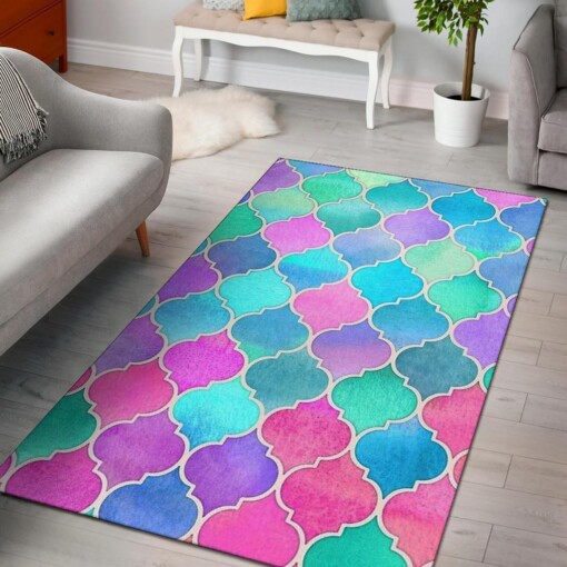 Bright Moroccan Morning Area Rug