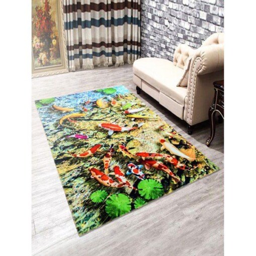 Brocade Carps Limited Edition Rug