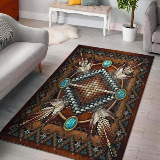 Brown Native Limited Edition Rug