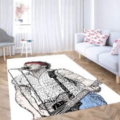 Brucespringsten Artwork Carpet Rug