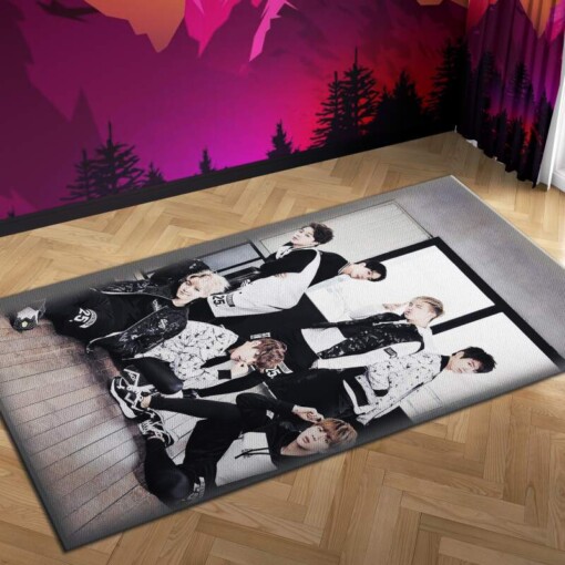 Bts Bring The Soul Together Carpet Mock Area Rug