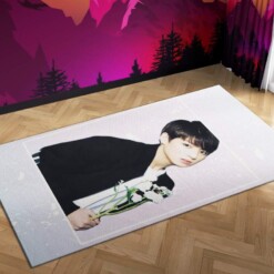 Bts Jeon Jungkook Carpet Mock Area Rug