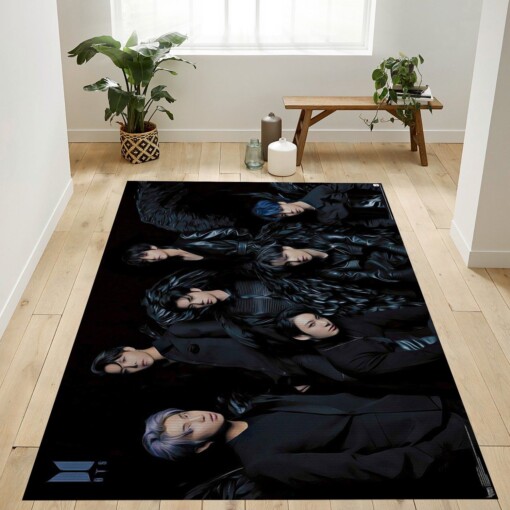 BTS Wings Rug  Custom Size And Printing
