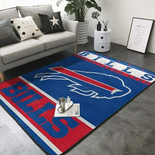 Buffalo Bills Nfl Family Decorative Floor Rug