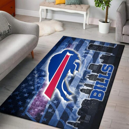 Buffalo Bills Nfl Decorative Floor Rug