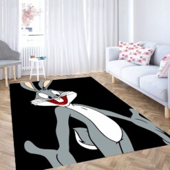 Bugs Bunny Smile Carpet Rug