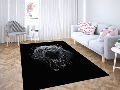 Bulldog Dope Wallpaper Living Room Modern Carpet Rug