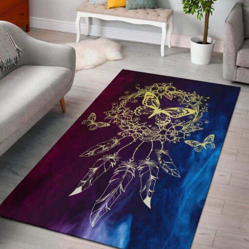 Butterflies Dreamcatcher Limited Edition Rug