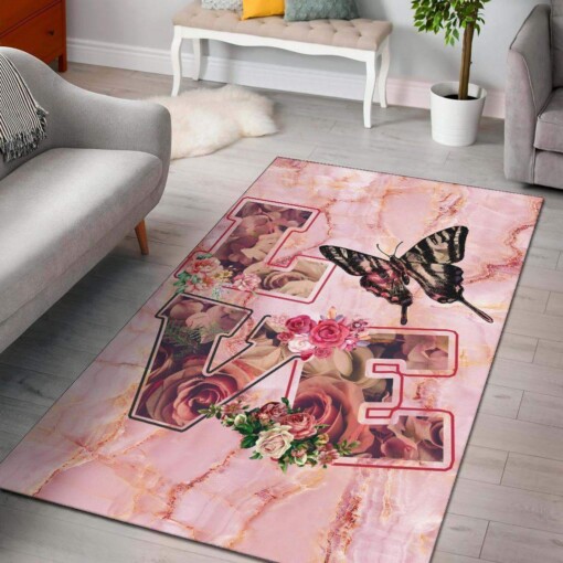 Butterfly Love Limited Edition Rug