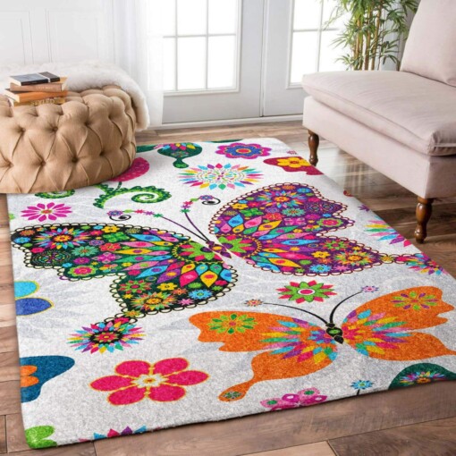 Butterfly Mandala Limited Edition Rug
