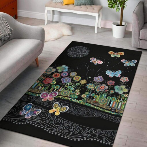 Butterfly Swirl Limited Edition Rug