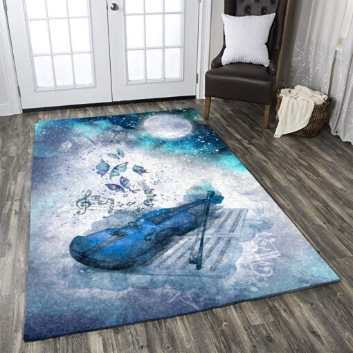 Butterfly Violin Limited Edition Rug