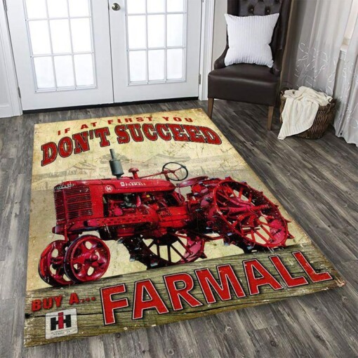 Buy A Farmall Tractor Rectangle Limited Edition Rug