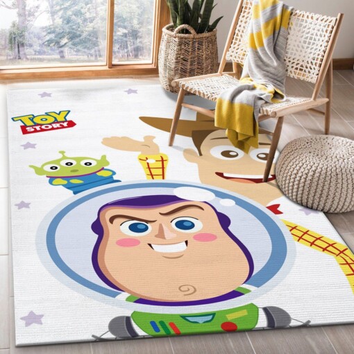 Buzz Lightyear Rug  Custom Size And Printing