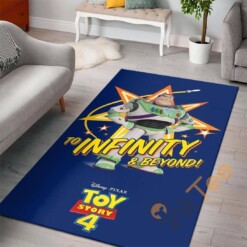 Buzz Lightyear Toy Story Woody Disney Movies Rug