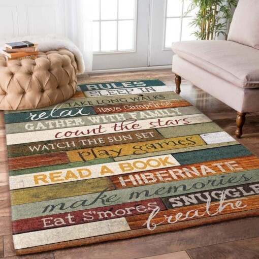 Cabin Rules Limited Edition Rug