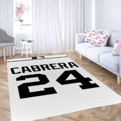 Cabrera Wallpaper Living Room Modern Carpet Rug