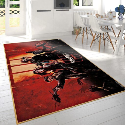 Call Of Duty Black Ops 4 Rug  Custom Size And Printing