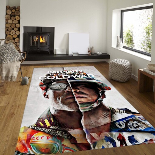 Call Of Duty Black Ops Cold War Rug  Custom Size And Printing