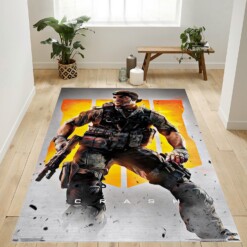 Call Of Duty Black Ops Crash Rug  Custom Size And Printing