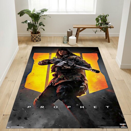 Call Of Duty Black Ops Prophet Rug  Custom Size And Printing