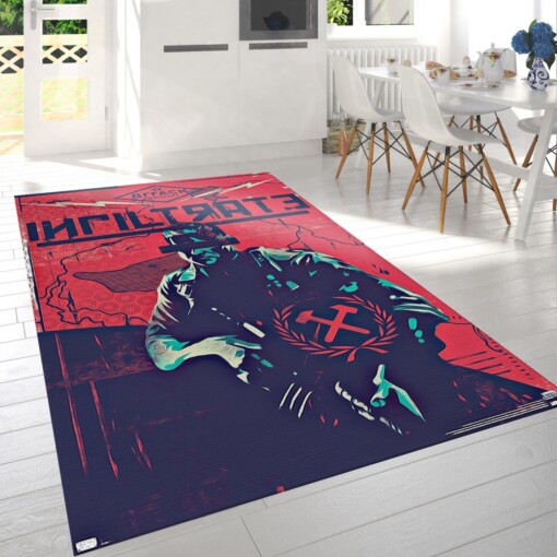 Call Of Duty Cold War Rug  Custom Size And Printing