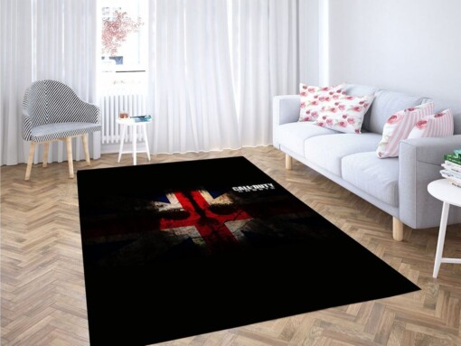 Call Of Duty Ghost Living Room Modern Carpet Rug