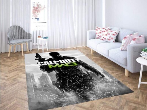 Call Of Duty Mw Carpet Rug