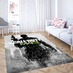 Call Of Duty Mw Living Room Modern Carpet Rug