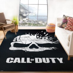 Call Of Duty Skull Rug  Custom Size And Printing