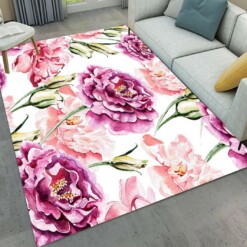 Camellia Flower Limited Edition Rug