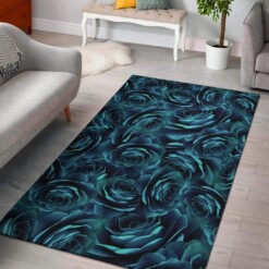 Camellia Pattern Print Design Limited Edition Rug