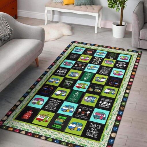 Camp On Limited Edition Rug