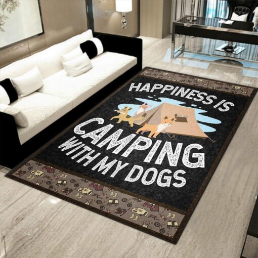 Camping Hn Limited Edition Rug