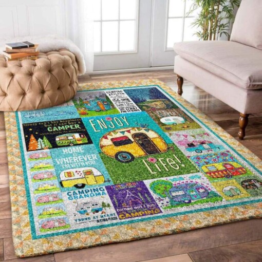 Camping Limited Edition Rug