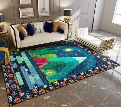 Camping Limited Edition Rug