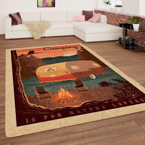 Camping Limited Edition Rug