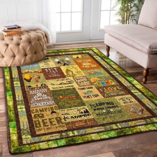 Camping Limited Edition Rug