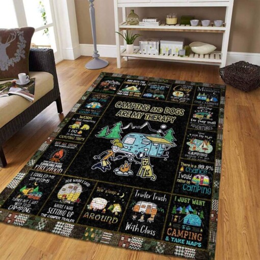 Camping Limited Edition Rug