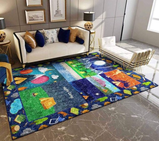 Camping Limited Edition Rug