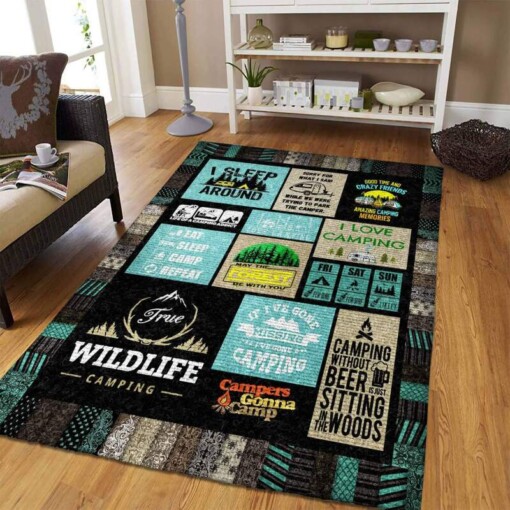 Camping Limited Edition Rug