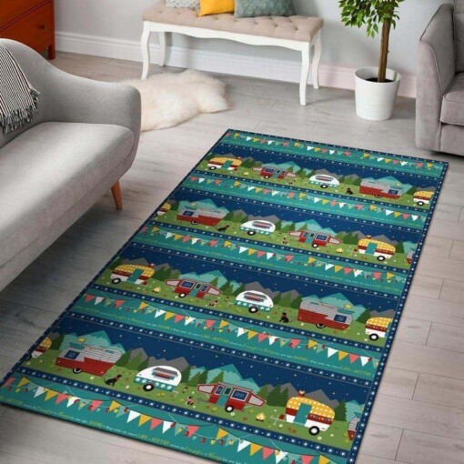 Camping Limited Edition Rug